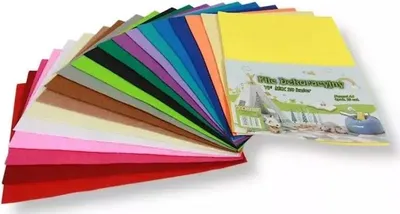 Obrázek produktu pro Dekorační plsť směs 20x30cm 20ks