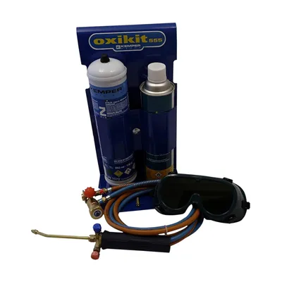 Immagine prodotto di Torcia per saldatura professionale Kemper 555D – Impugnatura bi-gas di alta qualità per ossigeno e gas | Prodotto in Italia