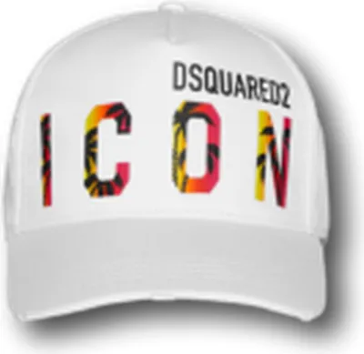 Produktbild von Dsquared2 ICON Sunset Baseball Cap Weiß Uni