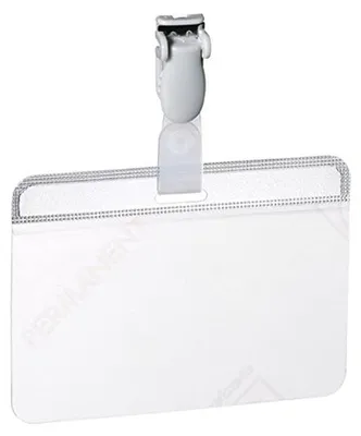 Immagine prodotto di DURABLE 8149-19 DURABLE Laminier-Namensschild, mit Clip, 90 x 54 mm