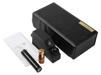 Productafbeelding van Edelsteen Refractometer - Sieraden Refractometer - Edelsteen Identificatie - Hoge Precisie - 13 x 6 x 3.5 cm - Zwart