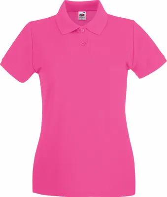 Immagine prodotto di Fruit of the Loom - Polo "Premium" da donna a maniche corte BC1377 (2XL) (Fucsia)