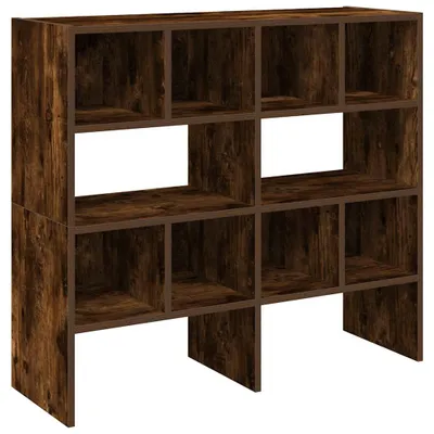 Produktbild von vidaXL Schuhregale 2 Stk. Stapelbar Räuchereiche 89,5x30x40 cm