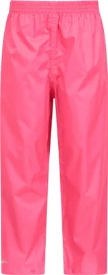 Image de Mountain Warehouse - "Pakka II" Sur-pantalon pour enfants MW1827 (104) (Rose vif)