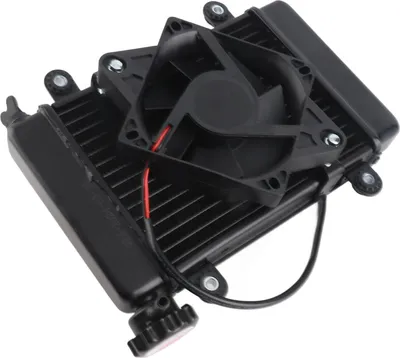 Zdjęcie produktu dla Chłodnica wodna z wentylatorem 2-pinowym 270 mm, wydajna i skuteczna dla quadów Pit Quad Dirt Bike ATV o pojemności 150 cm3 i 250 cm3.