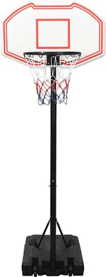 Obrázok produktu pre vidaXL Basketbalový stojan biely 237-307 cm Polyetylén