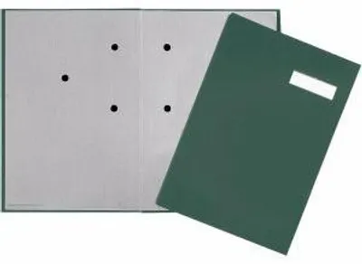 Produktbild von Pagna Unterschriftsmappe 20 Fächer Leinen grün