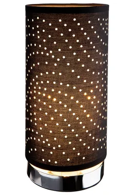 Produktbild von Gilde Lampe "Spotlight"  schwarz H= 33,0 cm Ø 14,5 cm 46107