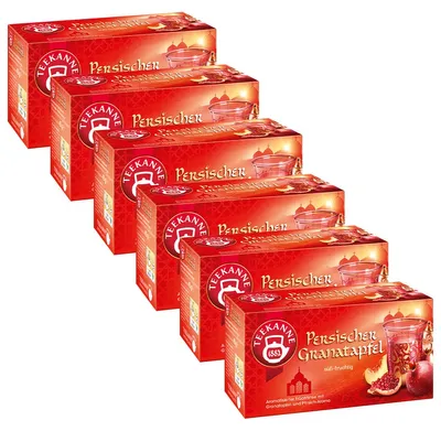Zdjęcie produktu dla Czajniczek perski granat słodka owocowa herbata owocowa 45g opakowanie 6 szt