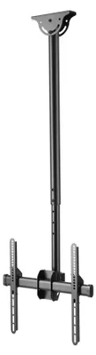Image de Support plafond écran TV 32"-75", Hauteur 106-156cm, Inclinable