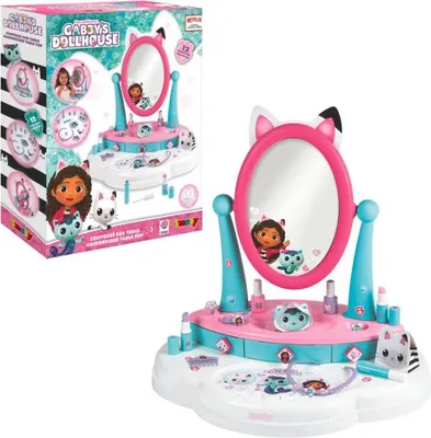 Produktbild von Smoby Gabby's Dollhouse FrisierTischset