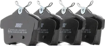 Produktbild von JURID Bremsbeläge Satz Hinten passend für PEUGEOT 508 SW I (8E) 573315J