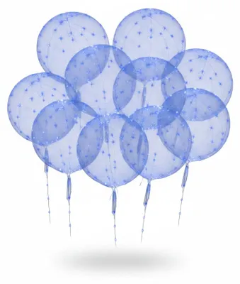 Immagine prodotto di InAndOutdoorMatch - Palloncini LED - Trasparenti - 50 cm, Immagine generata dall'IA