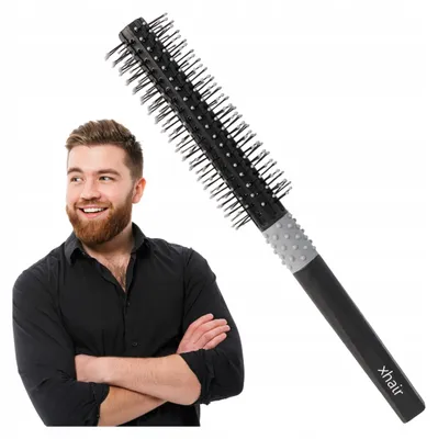 Produktbild von xhair Quiff Roller Herren Rundbürste Styling Bart Haar