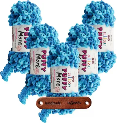 Produktbild von 5 x ALIZE Puffy More 6552 mit Label