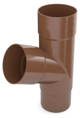 Immagine prodotto di BRYZA, gomito di raccordo in plastica, diametro 90 mm, colore marrone RAL 8017