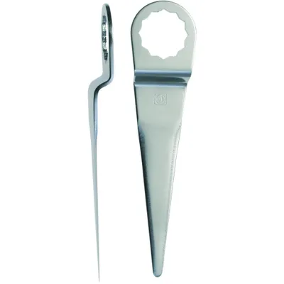 Image de Fein Schneidmesser SC Z-Biegung 27 2St. Gesamtlänge 85 mm Schneide 27 mm
