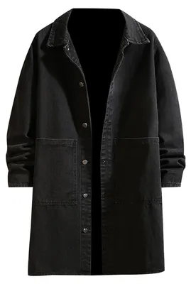 Produktbild von Heren Wintermantel aus Denim