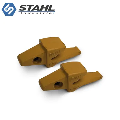 Produktbild von 2er-pack Baggerzahn System Anschweißhalter Adapter Cat-System J200 / 8J7525