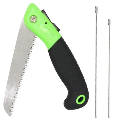 Productafbeelding van Takkenzaag handzaag - Klapzaag - Gebogen zaagblad - Veiligheidssluiting - Voor tuin en camping