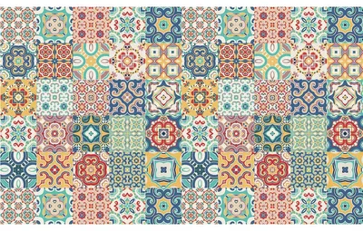 Produktbild von Möbeldekor-Aufkleber – Selbstklebende Aufkleber für Küche und Wohnzimmer – 60 ORIANO Möbelfliesen-Aufkleber – 60 Aufkleber 10 x 10 cm