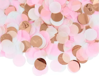 Produktbild von Konfetti Mix in Roségold und Rosa