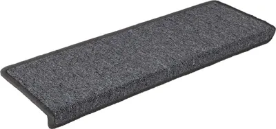 Immagine prodotto di Tappetini per scale 30 pz 65x21x4 cm Grigio scuro Bordo rettangolare