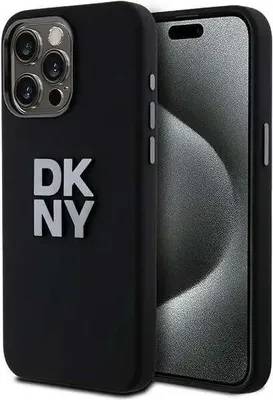 Image de Dkny Dkhcp15Lsmcbsk Iphone 15 Pro6.1 Czarny/Black Hardcase Liquid Silicone Metal Logo