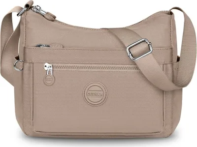 Obrázek produktu pro VOBUKE ramenní taška Dámy střední velikosti vodotěsné nylonové Crossbody taška s mnoha přihrádkami