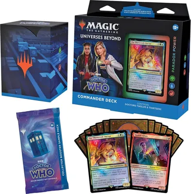 Produktbild von Magic: The Gathering Universes Beyond: Doctor Who Commander Deck Paradox Power - Englisch