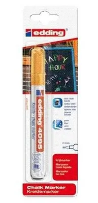 Produktbild von Edding - Kreidemarker 4095 rund 2-3mm orange Blister à 1 Stück | 10 Stück