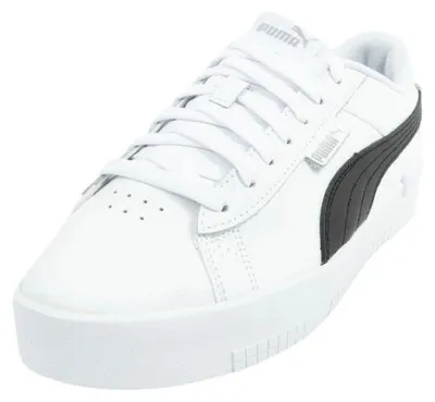 Produktbild von Puma - Damen Sneaker "Jada", Leder PP6717 (39 EU) (Weiß/Schwarz)