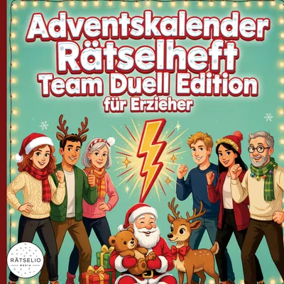 Produktbild von Adventskalender Rätselheft