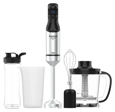 Imagen del producto de Taurus HBA1500X GO, Batidora de inmersión, 0,5 l, 1500 W, Acero inoxidable, Color