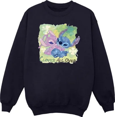 Produktbild von Disney - "St Patrick's Day" Sweatshirt für Damen BI22756 (XL) (Marineblau)