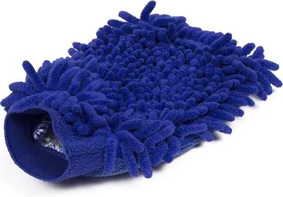 Produktbild von Benson Mikrofaser-Waschhandschuh aus 100 % Polyester, besonders leicht und langlebig, für glatte Flächen