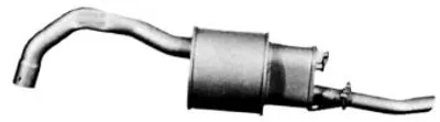 Produktbild von Imasaf Endschalldämpfer hinten 10.50.07