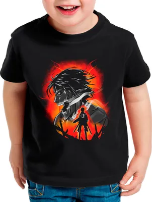 Produktbild von A.N.T. Fire Devil Kinder T-Shirt attack anime japan manga on titan aot