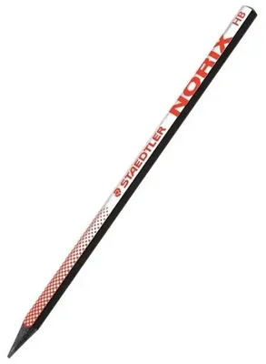 Produktbild von Graphitstift "Norix 181", rot, 12 Stück, HB, Satz, STAEDTLER 181 HB-24