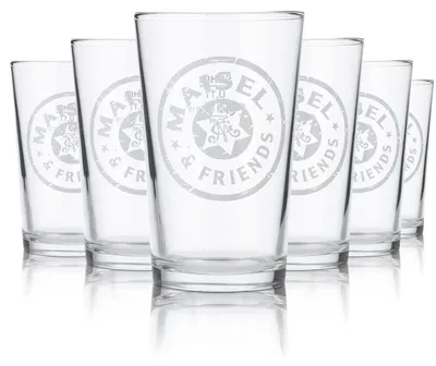 Produktbild von 6x Maisels Glas / Gläser Bier Weissbierglas Willibecher 0,1l "Maisel & Friends