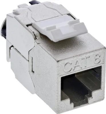 Zdjęcie produktu dla InLine B-76202Q, Płaski, Szary, RJ-45, 22/26, Cat8.1, 2000 MHz
