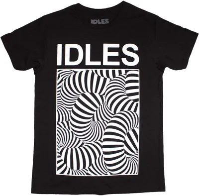 Image de Idles - "Psych Tubes" T-shirt unie homme/femme RO11937 (L) (Noir)