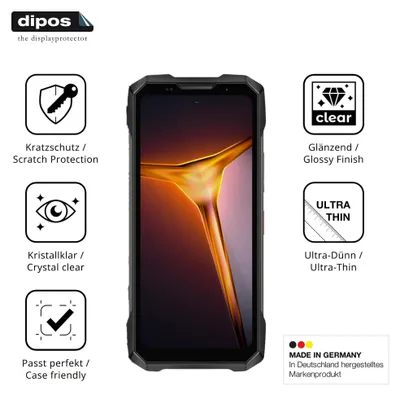 Image de 4x Film de protection d'écran pour Doogee V Max 2 Pro protecteur clair dipos