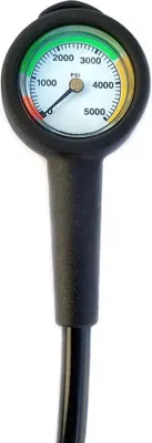 Image de Metalsub Psi Scale Manomètre noir noir One Size