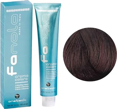 Produktbild von Fanola Haarverf Professional Colouring Cream 4 6 Chestnut Red