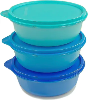 Produktbild von TUPPERWARE Kühlschrank Hit-Parade 630ml dunkelblau+hellblau+ türkis Panorama