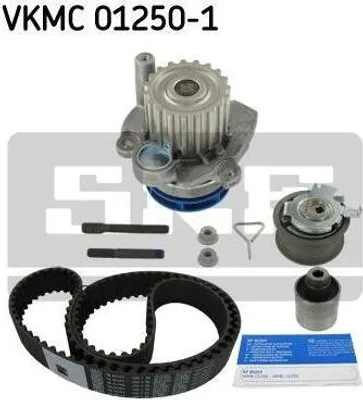 Produktbild von SKF Wasserpumpe + Zahnriemensatz für Audi A4 Ford Galaxy Seat Leon Skoda Octavia VW EOS