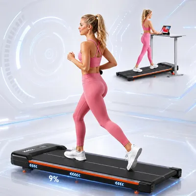 Produktbild von Kehot Walking Pad Laufband ultraflach 15 cm Bluetooth App Fernbedienung für Zuhause, KI-generiertes Bild