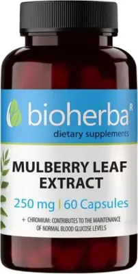 Produktbild von Maulbeerblattextrakt 250 mg 60 Kapseln PZN 17189817
