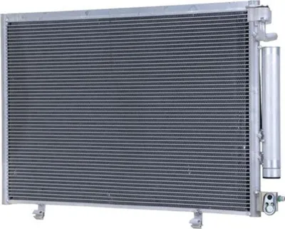 Produktbild von Kondensator Klima mit Trockner Kühlrohre parallel HELLA für u.a. FORD FIESTA